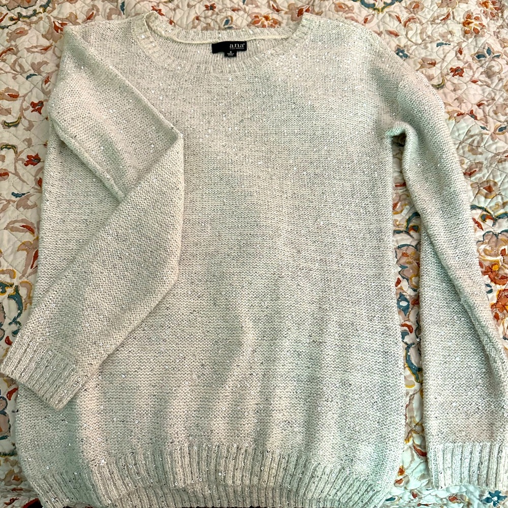 Ana small sparkly sweater